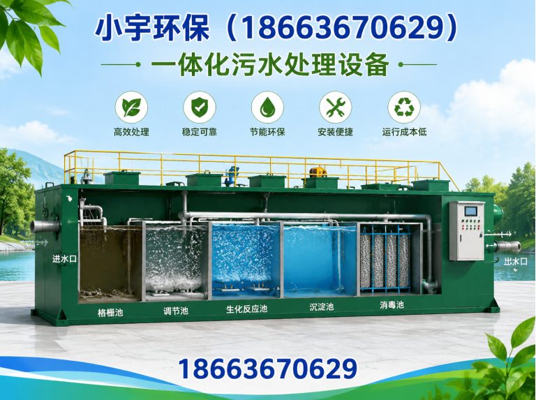 昌邑市屠宰污水处理设备展示图